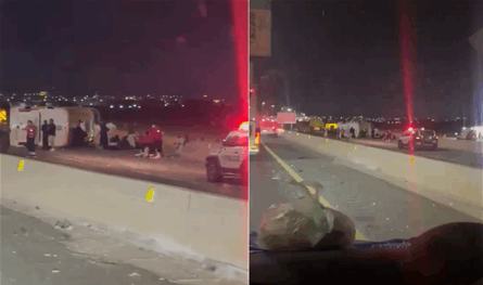 في مكة... وفاة 3 معتمرين جراء إنقلاب حافلتهم